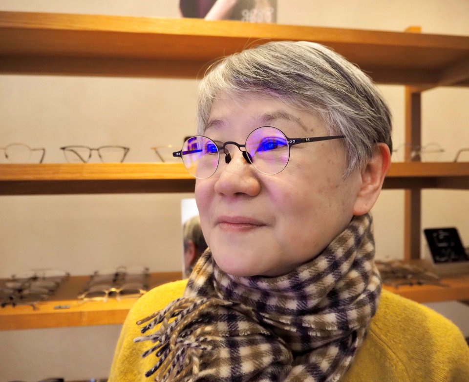 ストレスフリーなメガネの画像